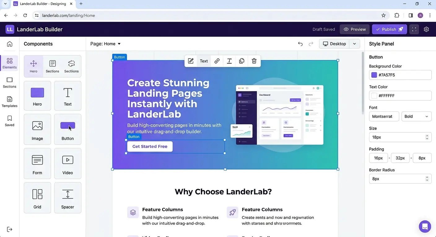 LanderLab Builder
